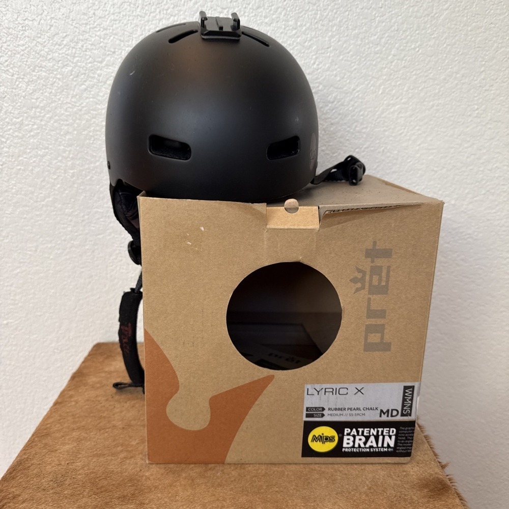 Pret Helmets Lyric‎ X MIPS Women's Helmet Medium Rubber Pearl Chalk. Used 1X